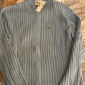 Brand new Lacoste zip up sweater